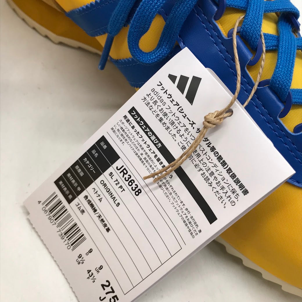 adidas Originals | アディダスオリジナルス SL 72 PT スニーカー JR3638 イエロー 27.5cm【倉吉店】