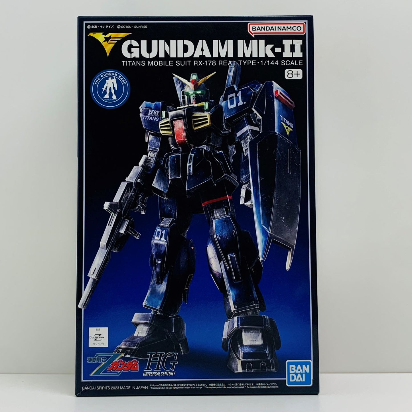 【中古】 1/144HGUCRX-178ガンダムMk-II(ティターンズ仕様)(21stCENTURYREALTYPEVer.)「機動戦士Zガンダム」ガンダムベース限定[5065412]【飾磨店】