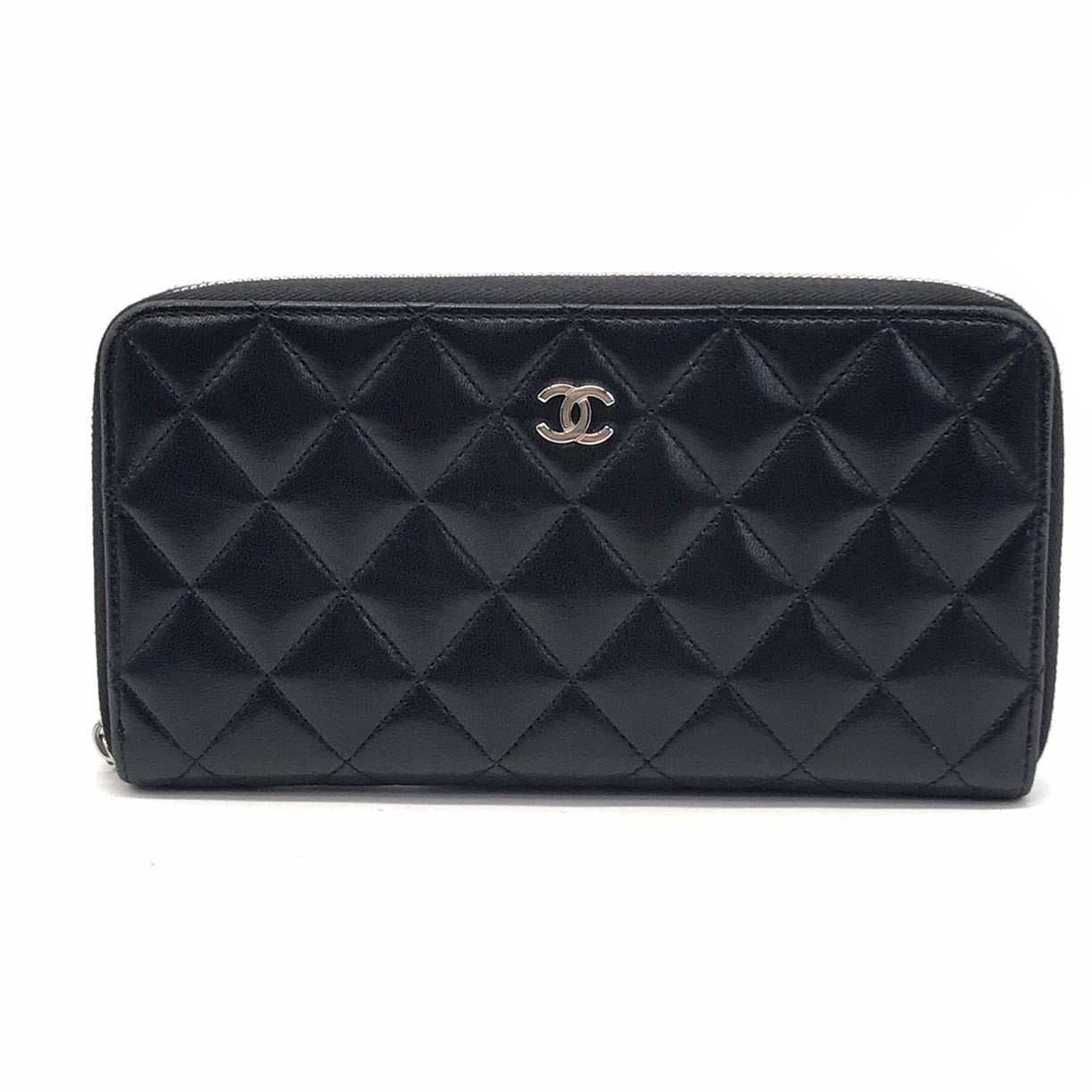CHANEL | シャネル マトラッセ LONG WALLET ラウンドファスナー長財布 長財布 AP0242 ブラック【倉吉店】