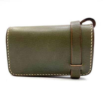 天神ワークス Middle Wallet 二つ折り財布 MW02 グリーン【加古川店】