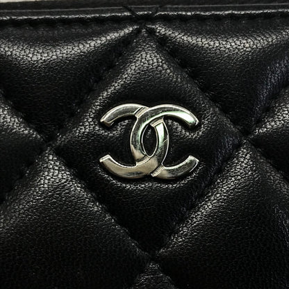 CHANEL | シャネル マトラッセ LONG WALLET ラウンドファスナー長財布 長財布 AP0242 ブラック【倉吉店】
