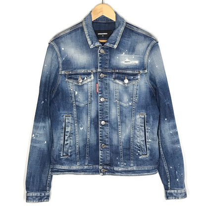DSQUARED2 | ディースクエアード Dan Jean Jacket デニムジャケット デニム S74AM1521 S30872 ブルー サイズ：48【倉吉店】
