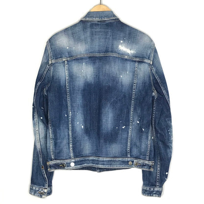 DSQUARED2 | ディースクエアード Dan Jean Jacket デニムジャケット デニム S74AM1521 S30872 ブルー サイズ：48【倉吉店】