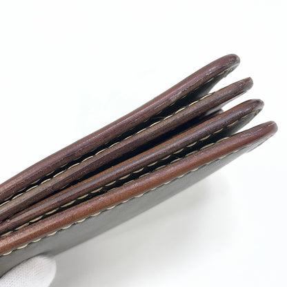 天神ワークス Middle Wallet 二つ折り財布 MW02 グリーン【加古川店】