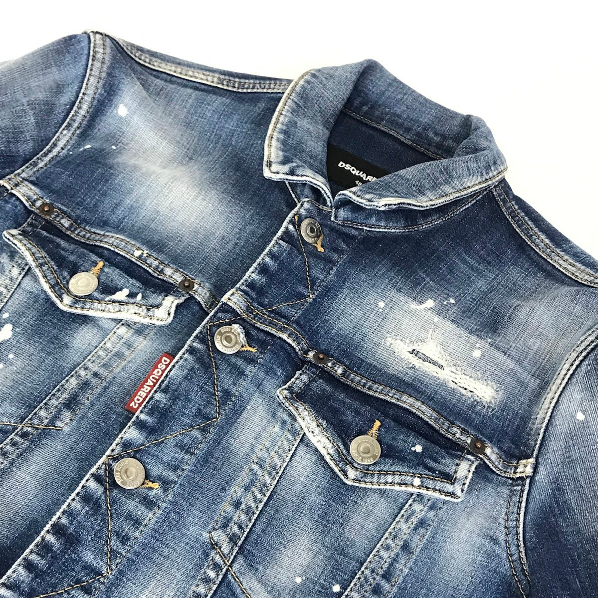 DSQUARED2 | ディースクエアード Dan Jean Jacket デニムジャケット デニム S74AM1521 S30872 ブルー サイズ：48【倉吉店】