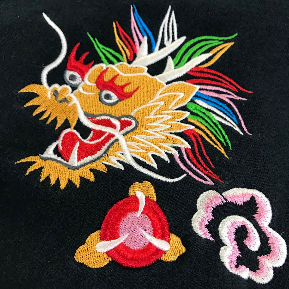 TED COMPANY | テッドカンパニー 刺繍 ジップパーカー パーカー ブラック サイズ：42【倉吉店】