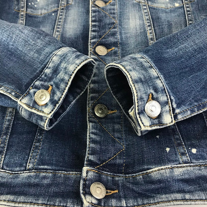 DSQUARED2 | ディースクエアード Dan Jean Jacket デニムジャケット デニム S74AM1521 S30872 ブルー サイズ：48【倉吉店】