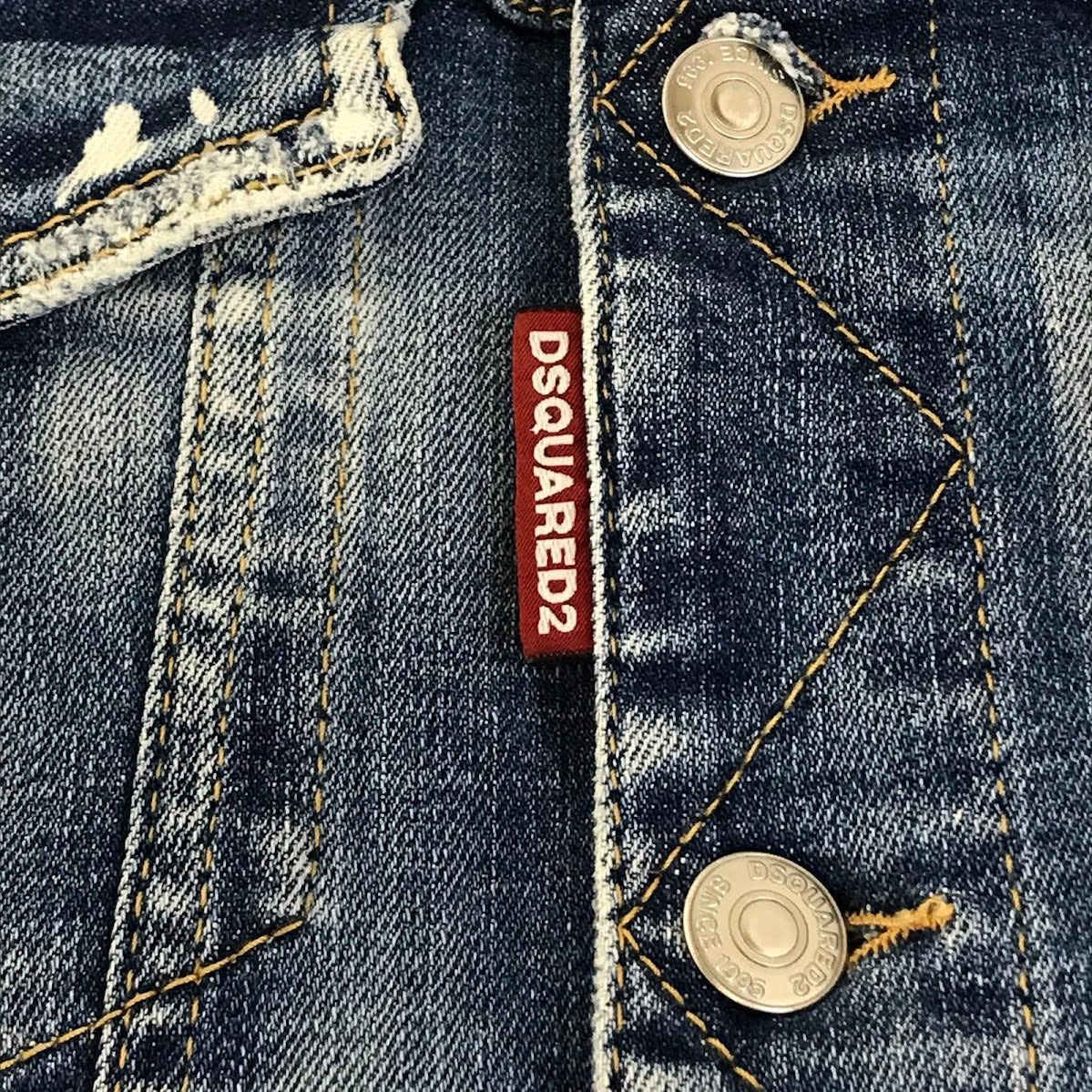 DSQUARED2 | ディースクエアード Dan Jean Jacket デニムジャケット デニム S74AM1521 S30872 ブルー サイズ：48【倉吉店】