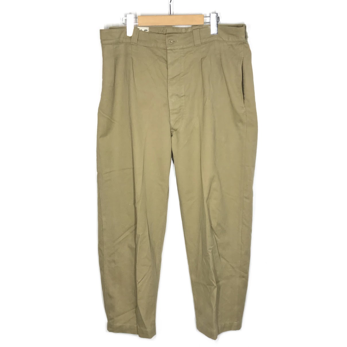 MILITARY衣料 | ミリタリーイリョウ VIALATTE COURPIERE M52 チノトラウザー パンツ ベージュ サイズ：45【倉吉店】
