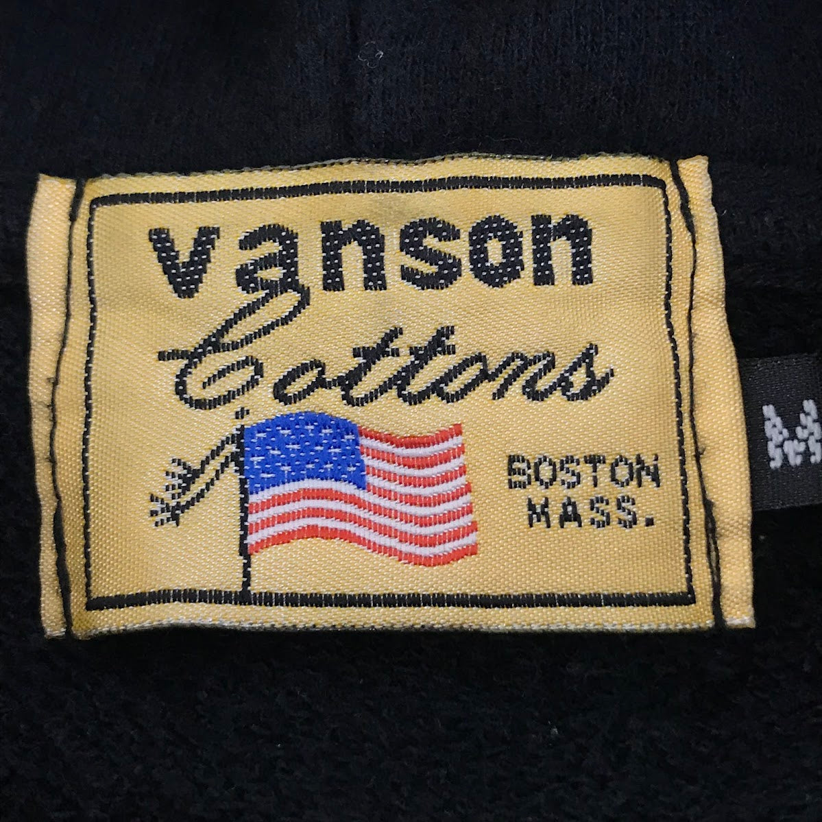 VANSON | バンソン スカルプリント ジップパーカー パーカー NVKN-2502 ブラック サイズ：M【倉吉店】