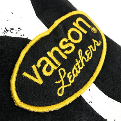 VANSON | バンソン スカルプリント ジップパーカー パーカー NVKN-2502 ブラック サイズ：M【倉吉店】