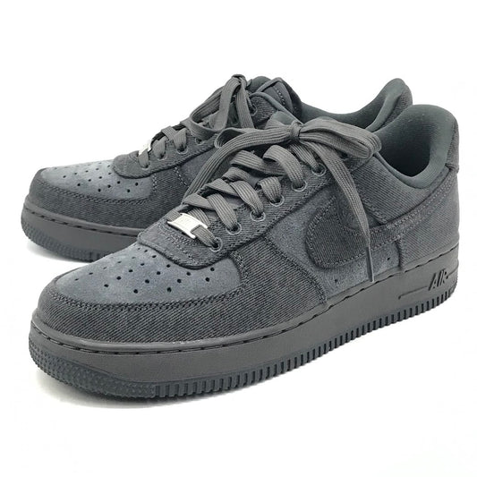 NIKE | ナイキ AIR FORCE 1 ’07 LV8 DENIM エアフォース1 デニム スニーカー IR0951-003 ブラック 26cm【倉吉店】