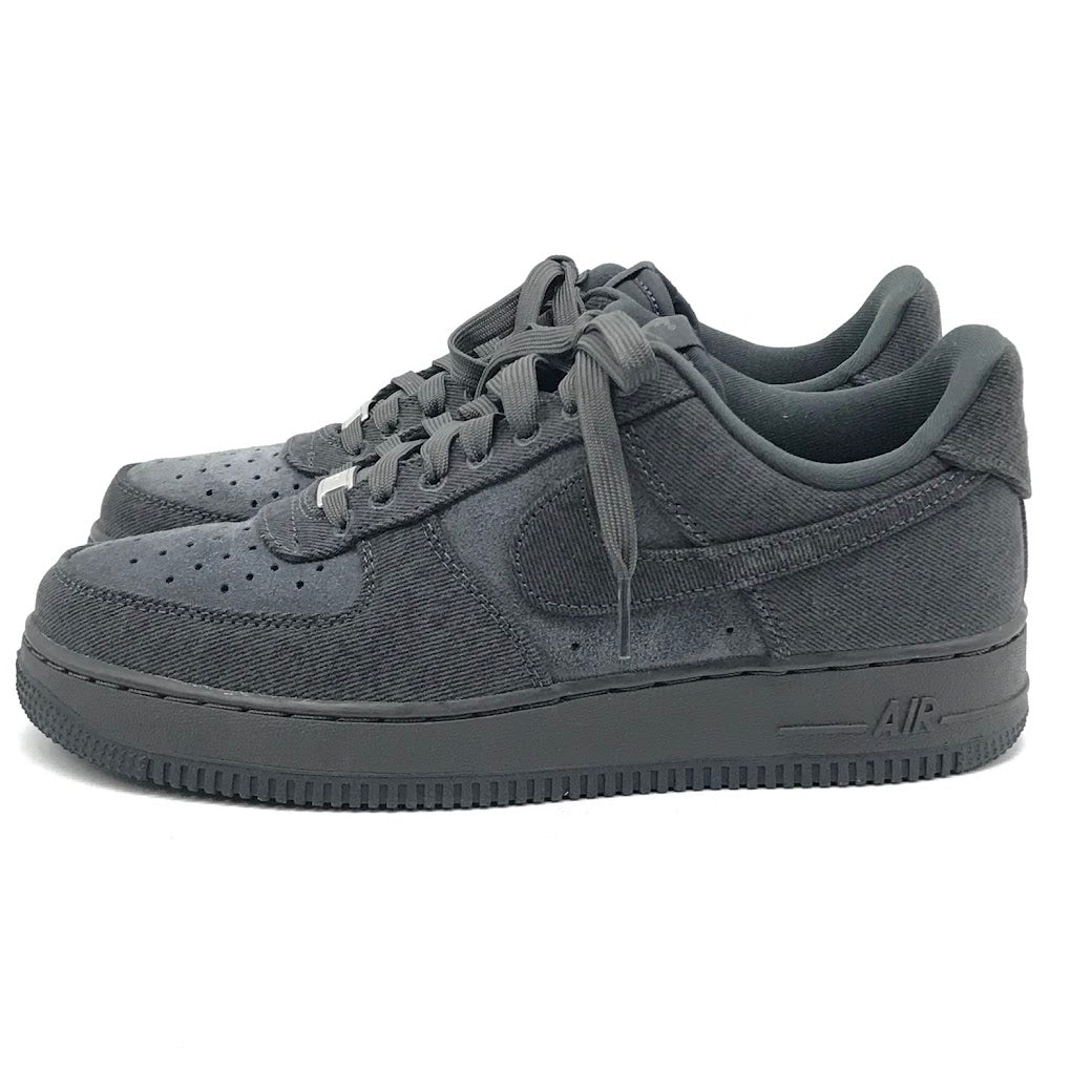 NIKE | ナイキ AIR FORCE 1 ’07 LV8 DENIM エアフォース1 デニム スニーカー IR0951-003 ブラック 26cm【倉吉店】