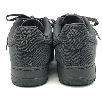 NIKE | ナイキ AIR FORCE 1 ’07 LV8 DENIM エアフォース1 デニム スニーカー IR0951-003 ブラック 26cm【倉吉店】