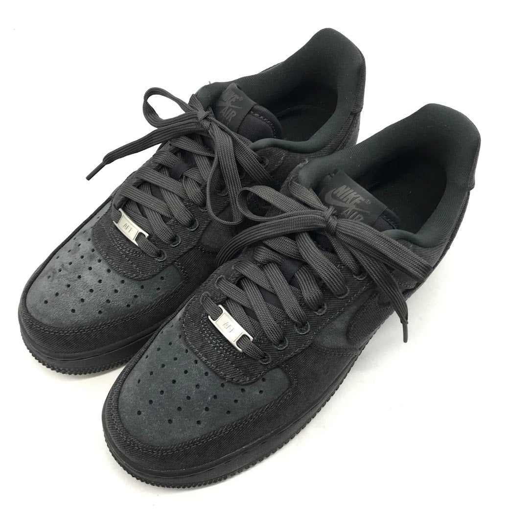 NIKE | ナイキ AIR FORCE 1 ’07 LV8 DENIM エアフォース1 デニム スニーカー IR0951-003 ブラック 26cm【倉吉店】