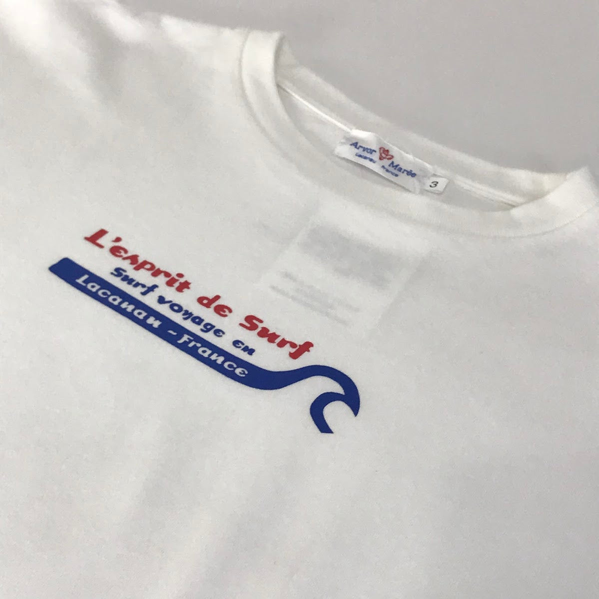 Arvor Maree | アルヴォマレー PRINT TEE 半袖Ｔシャツ ホワイト サイズ：3【倉吉店】
