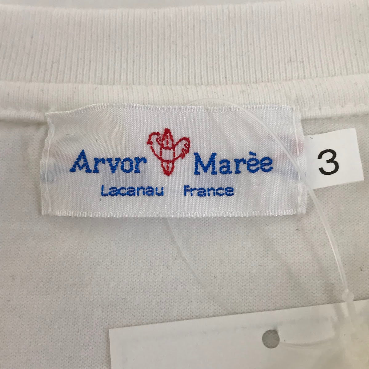 Arvor Maree | アルヴォマレー PRINT TEE 半袖Ｔシャツ ホワイト サイズ：3【倉吉店】