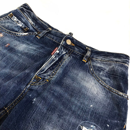 DSQUARED2 | ディースクエアード ハーフパンツ ショートパンツ S73MU0088 S30309 インディゴ サイズ：36【倉吉店】