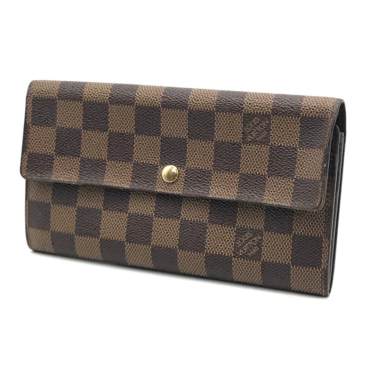 LOUIS VUITTON | ルイ・ヴィトン ダミエ ポシェット ポルト モネ クレディ 二つ折り長財布 長財布 N61725【倉吉店】