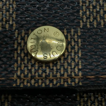 LOUIS VUITTON | ルイ・ヴィトン ダミエ ポシェット ポルト モネ クレディ 二つ折り長財布 長財布 N61725【倉吉店】