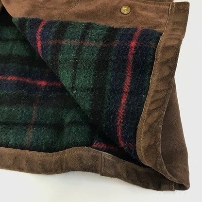 schott | ショット スウェードレザーカバージャケット その他アウター ブラウン サイズ：42【倉吉店】