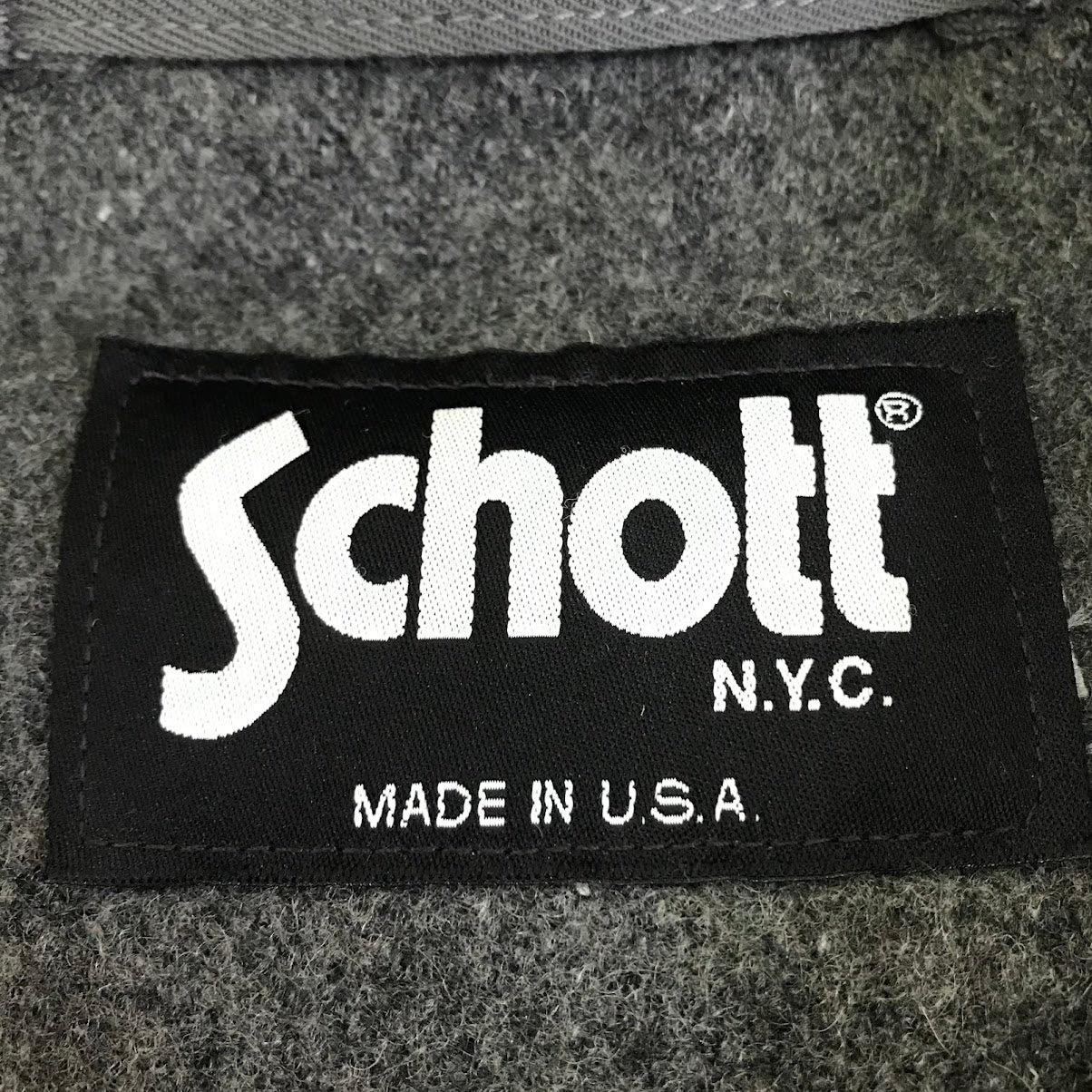 schott | ショット ダッフルコート チャコールグレー【倉吉店】