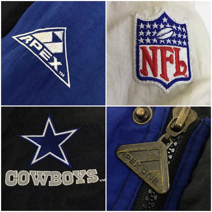 APEX ONE｜エーペックスワン NFL Dallas Cowboys 中綿ジャケット ブラック サイズ：L【倉吉店】