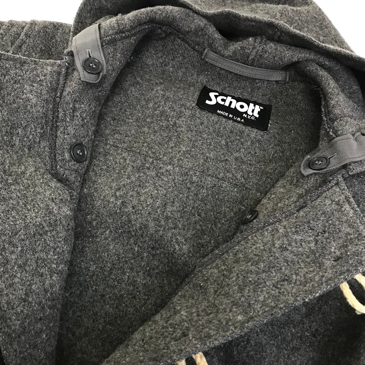 schott | ショット ダッフルコート チャコールグレー【倉吉店】