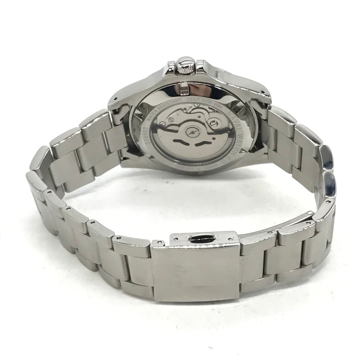 NAVAL WACTH｜ナバル ウォッチ N.W.C LOWERCASE アナログ自動巻き 腕時計 NH35-V080 ブラック【倉吉店】
