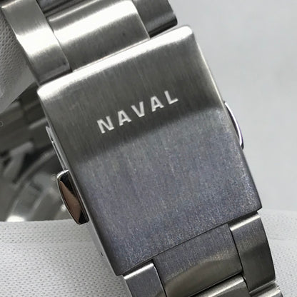NAVAL WACTH｜ナバル ウォッチ N.W.C LOWERCASE アナログ自動巻き 腕時計 NH35-V080 ブラック【倉吉店】