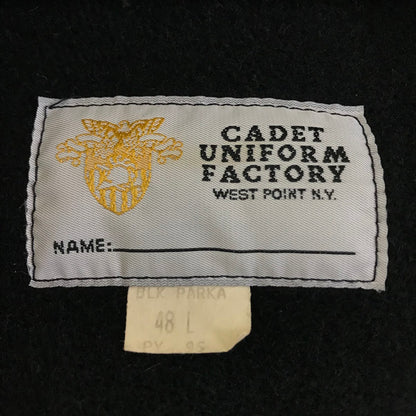 CADET UNIFORM FACTORY｜カデットコートパーカー フーデットジャケット サイズ：48/L その他アウター ブラック【倉吉店】