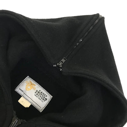 CADET UNIFORM FACTORY｜カデットコートパーカー フーデットジャケット サイズ：48/L その他アウター ブラック【倉吉店】