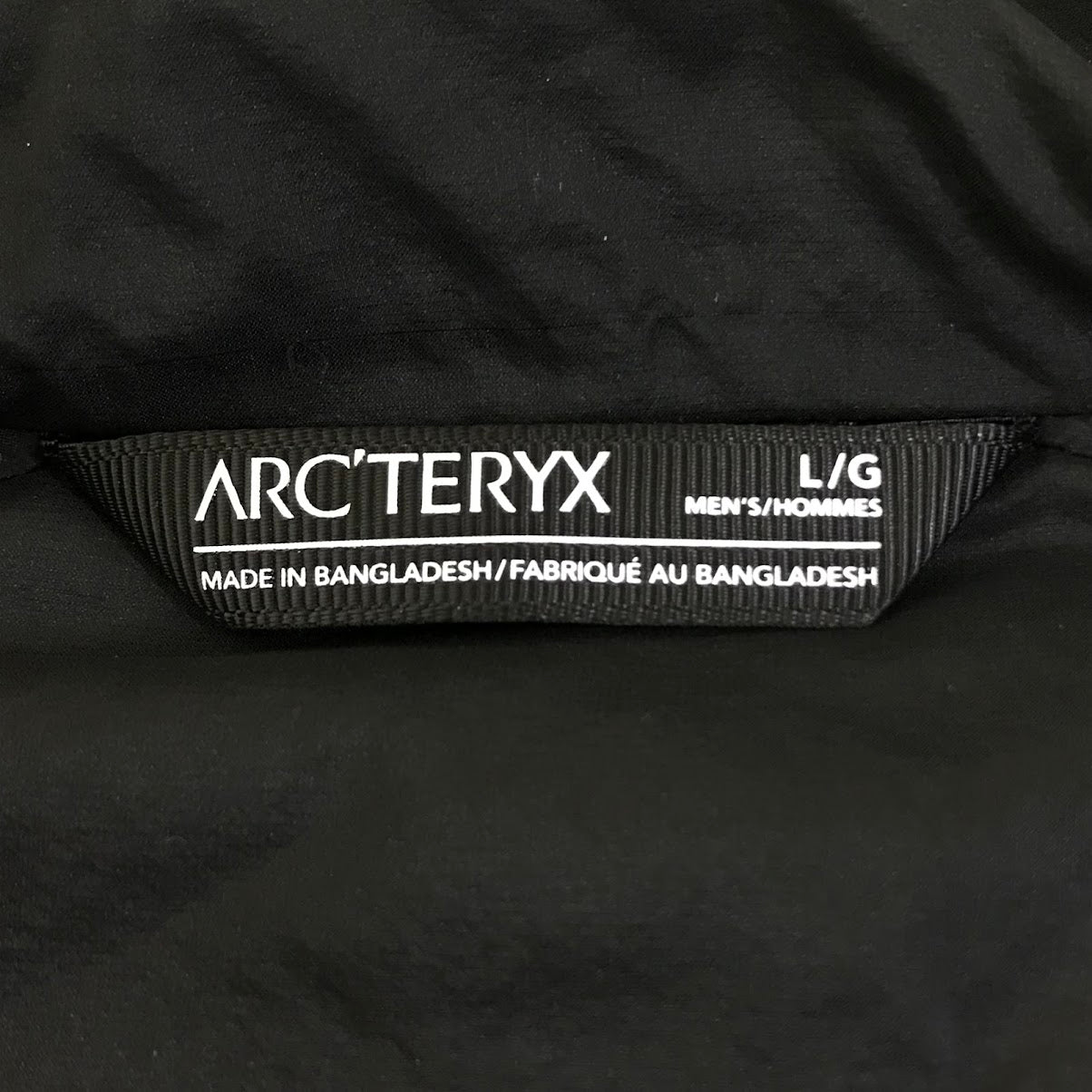 ARC'TERYX | アークテリクス ATOM HOODY アトムフーディ 中綿ジャケット X000007487 ブラック サイズ：L【倉吉店】