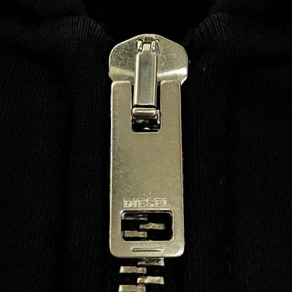 DIESEL | ディーゼル バックグラフィックプリント パーカー ブラック サイズ：S【倉吉店】