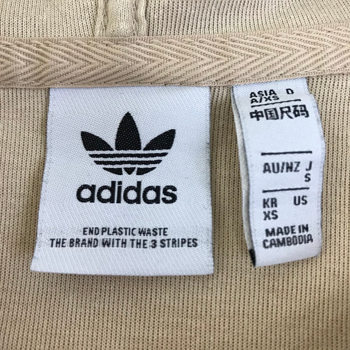 adidas Originals | アディダスオリジナルス レースアップパーカー プルオーバーパーカー パーカー HK5058 ベージュ サイズ：XS【倉吉店】