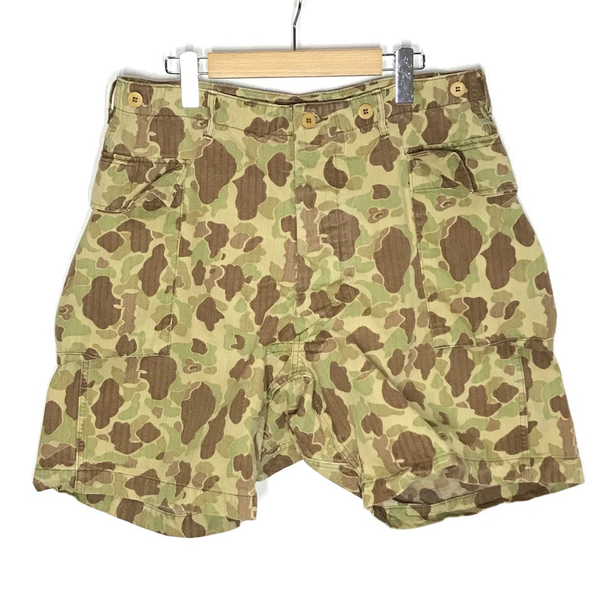 Buzz Rickson's | バズリクソンズ HERRINGBONE TWILL CAMOUFLAGE SHORTS ショートパンツ BR52660 カモ サイズ：36【倉吉店】