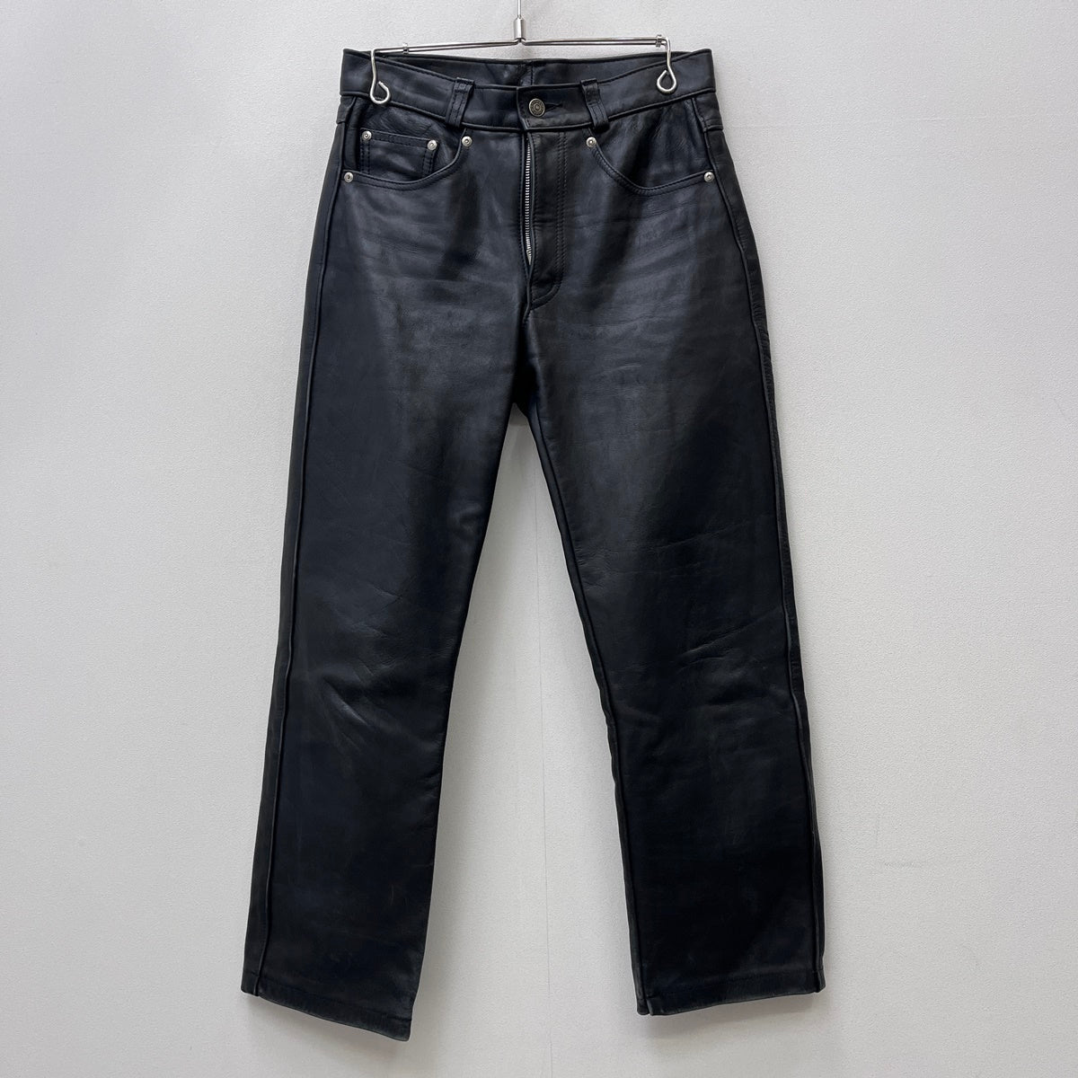 schott | ショット 5POCKET LEATHER PANTS パンツ ブラック サイズ：30【加古川店】