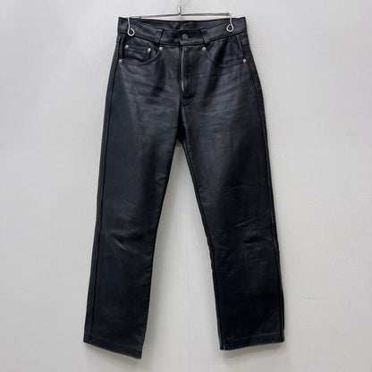 schott | ショット 5POCKET LEATHER PANTS パンツ ブラック サイズ：30【加古川店】