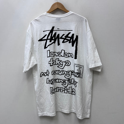 STUSSY | ステューシー World Tour Tee 26SS 半袖Ｔシャツ 3904050 ホワイト サイズ：XL【加古川店】
