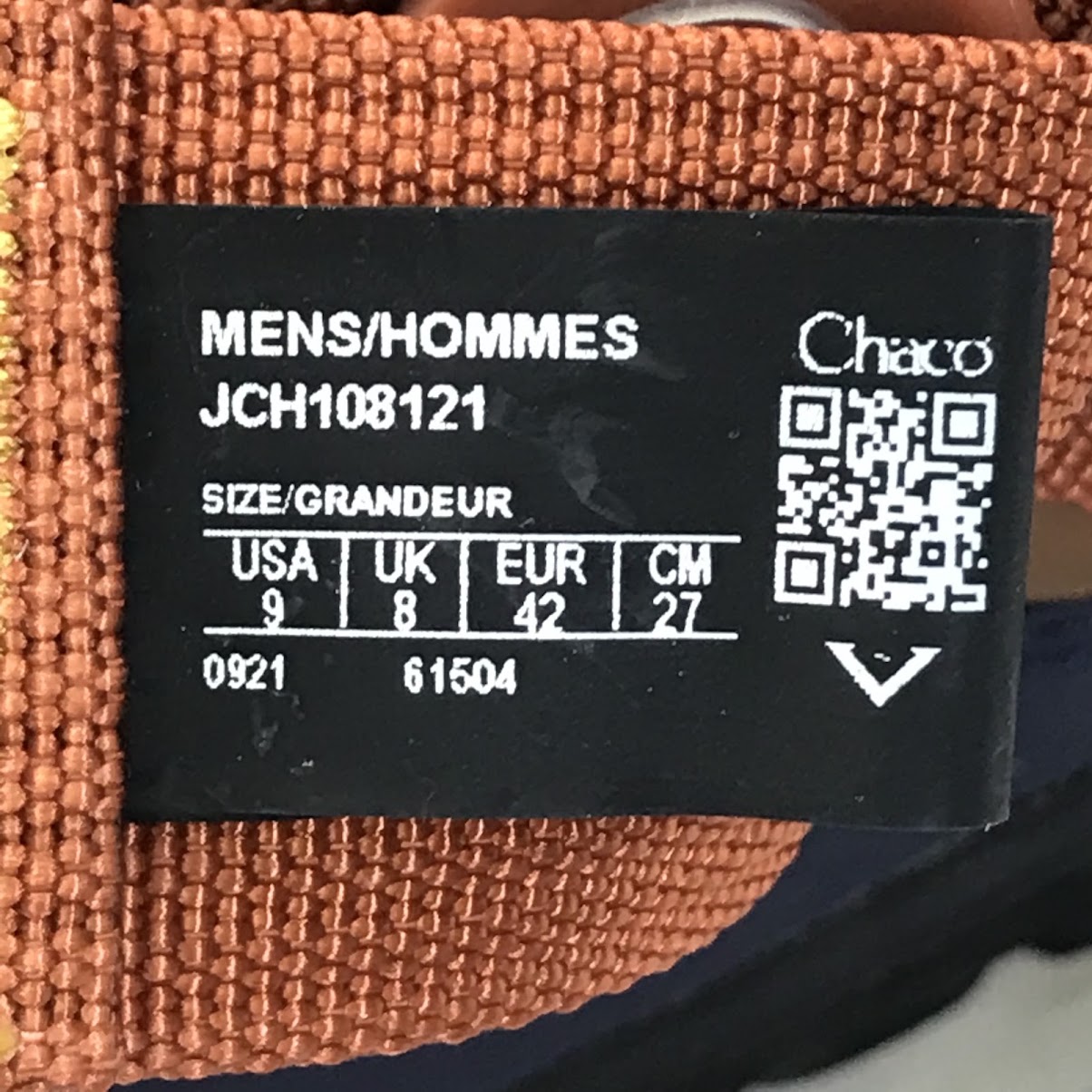 Chaco | チャコ ramble Puff LINEAR ブーツ JCH108121 ブラウン 27cm【倉吉店】