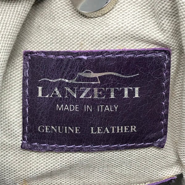 LANZETTI｜ランゼッティ ベルベット チェーン ショルダーバッグ ショルダーバッグ パープル【倉吉店】