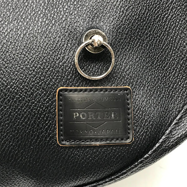 PORTER | ポーター × JAM HOME MADE(ジャムホームメイド) BANANA BAG バナナバッグ ショルダーバッグ ブラック【倉吉店】