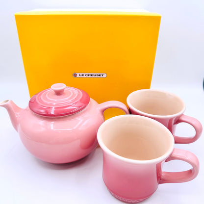 Le Creuset ル・クルーゼ ティーポット&マグ セット ローズクオーツ 食器【倉吉店】
