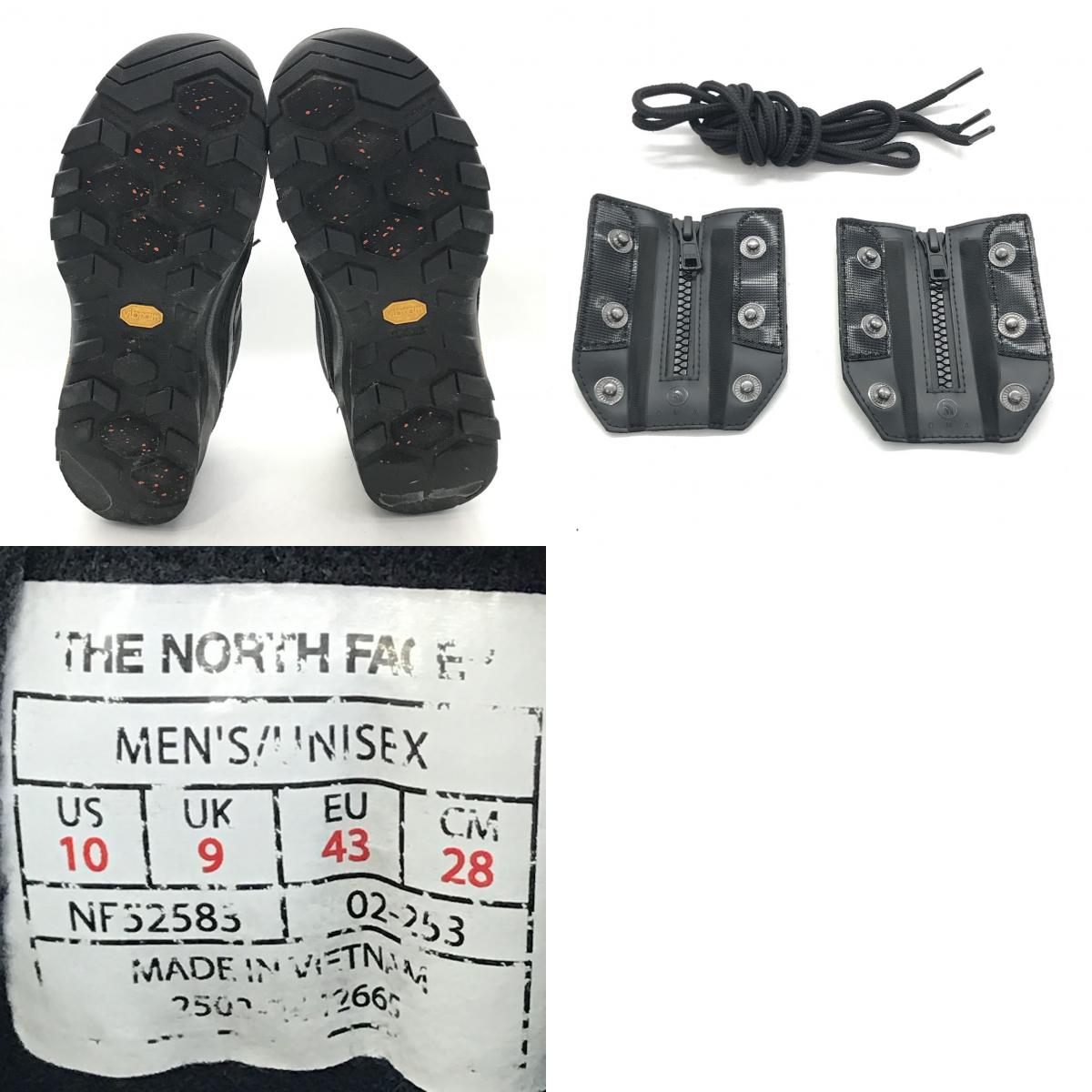 THE NORTH FACE | ザ・ノースフェイス Nuptse Snow Shot Low WP スノーショット ロー スノーブーツ ブーツ NF52583 ブラック 28cm【倉吉店】