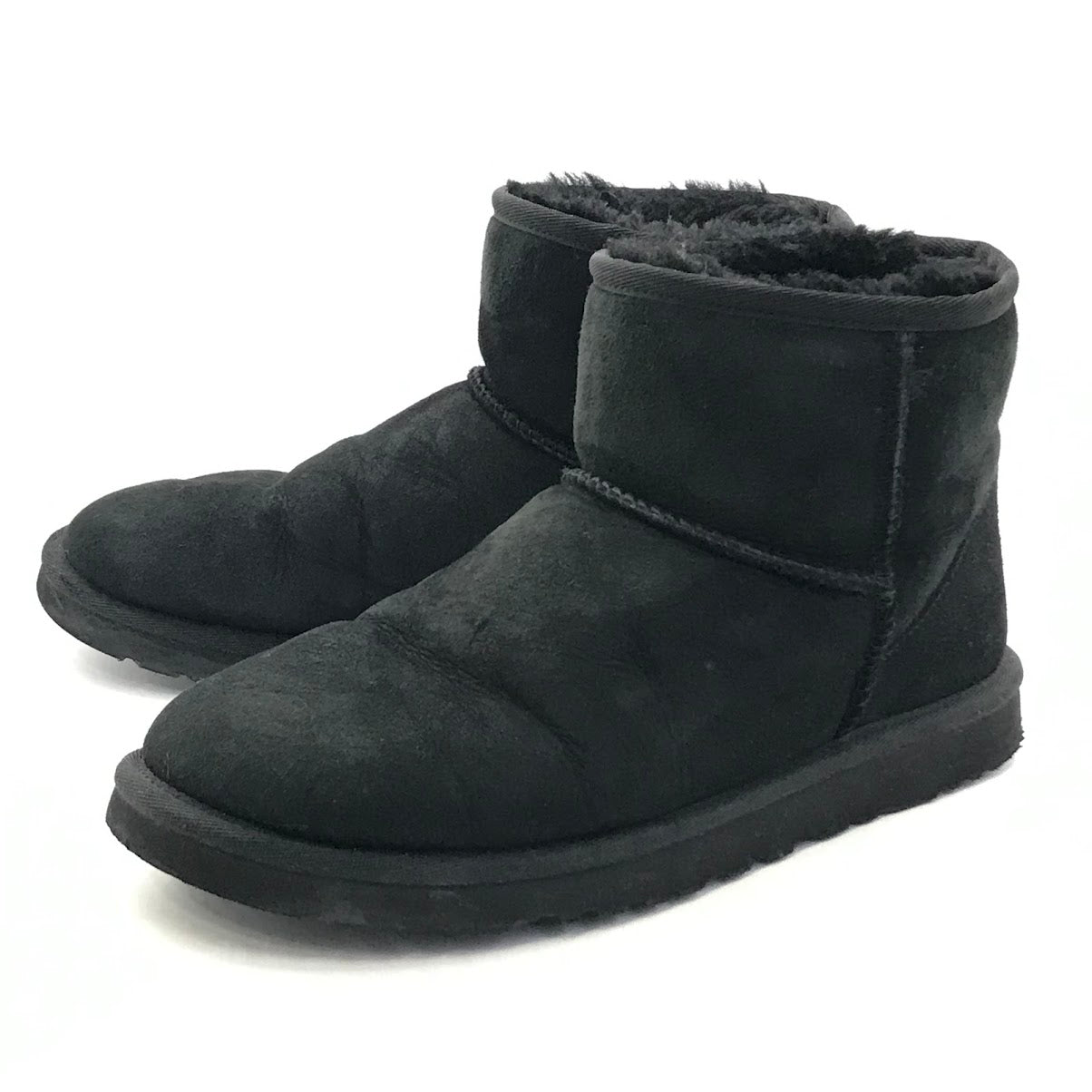 UGG | アグ CLASSIC MINI クラシックミニ ムートンブーツ ブーツ 5854 ブラック 26cm【倉吉店】