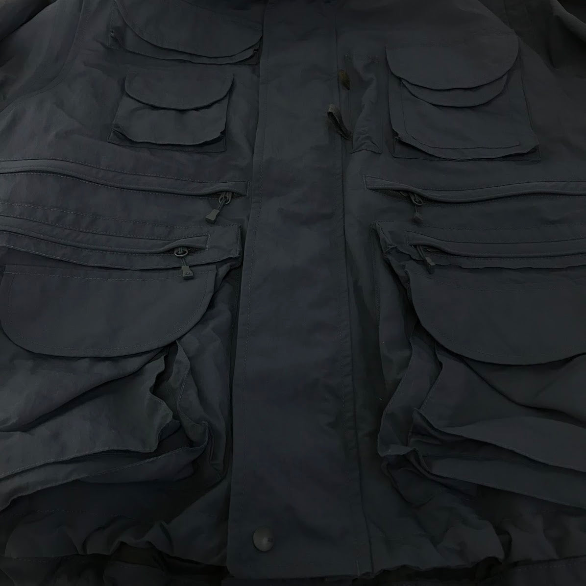 DAIWA PIER39 | ダイワピア TECH 2WAY PERFECT FISHING JACKET フィッシングジャケット ナイロンジャケット BJ-25023W ネイビー サイズ：L【倉吉店】