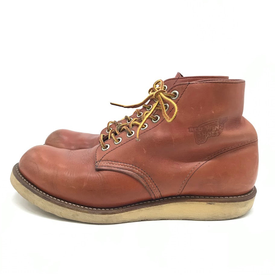 RED WING | レッドウィング 6' ROUND-TOE ブーツ 8166 レッド 26.5cm【倉吉店】