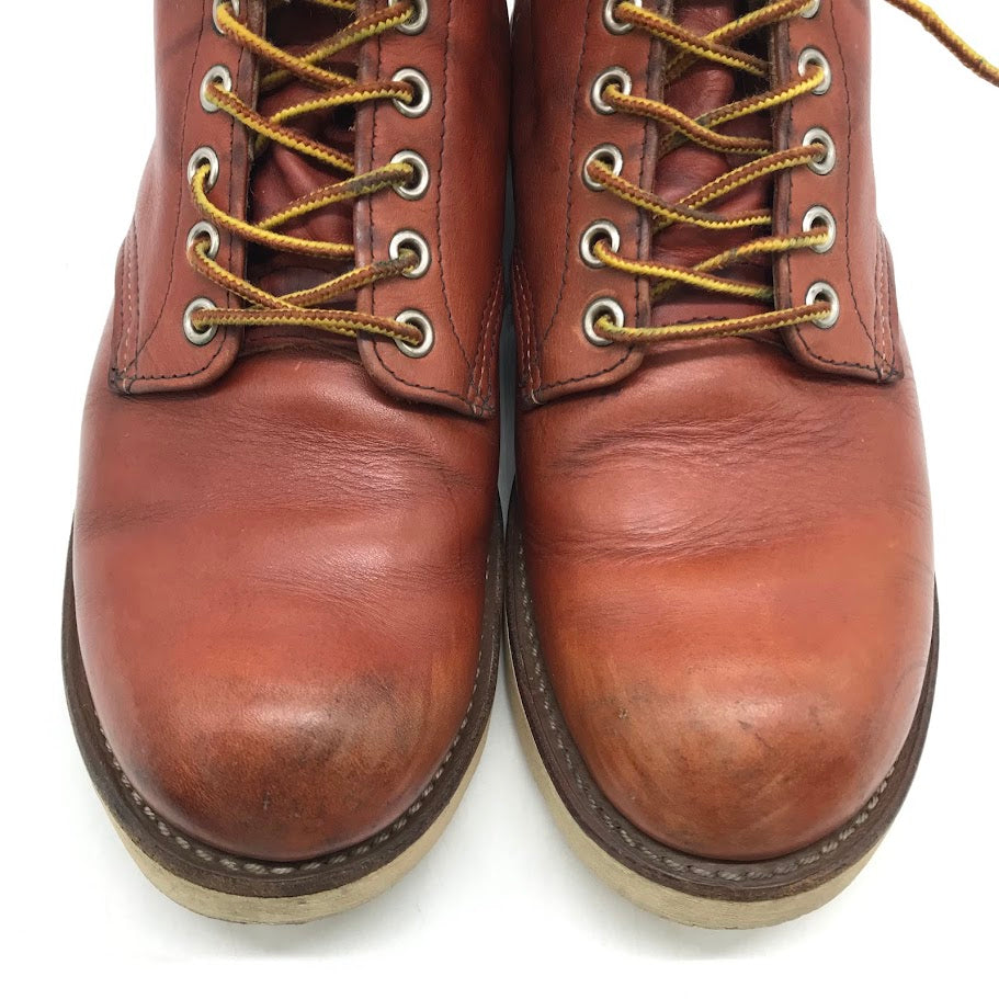 RED WING | レッドウィング 6' ROUND-TOE ブーツ 8166 レッド 26.5cm【倉吉店】
