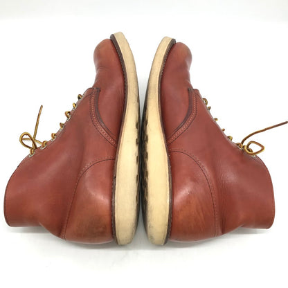 RED WING | レッドウィング 6' ROUND-TOE ブーツ 8166 レッド 26.5cm【倉吉店】