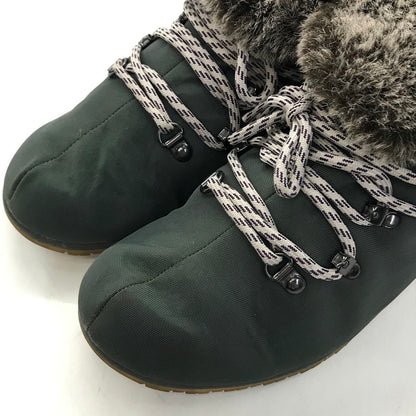 ONITSUKA TIGER | オニツカタイガー MONTE POKHARA フェイクファーブーツ スニーカー TH9B2N カーキグリーン 26.5cm【倉吉店】